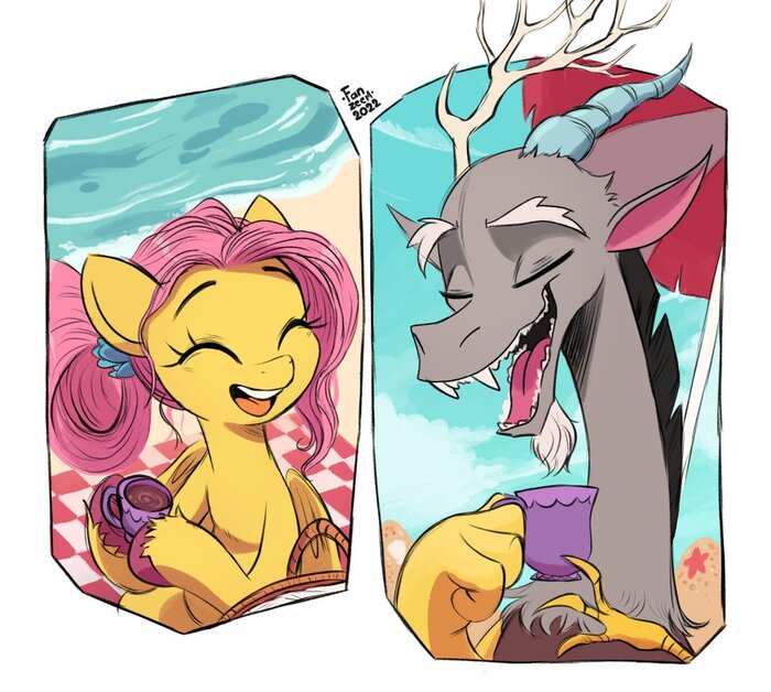 Бабуля-Флатти и зубастый Длинный Ди