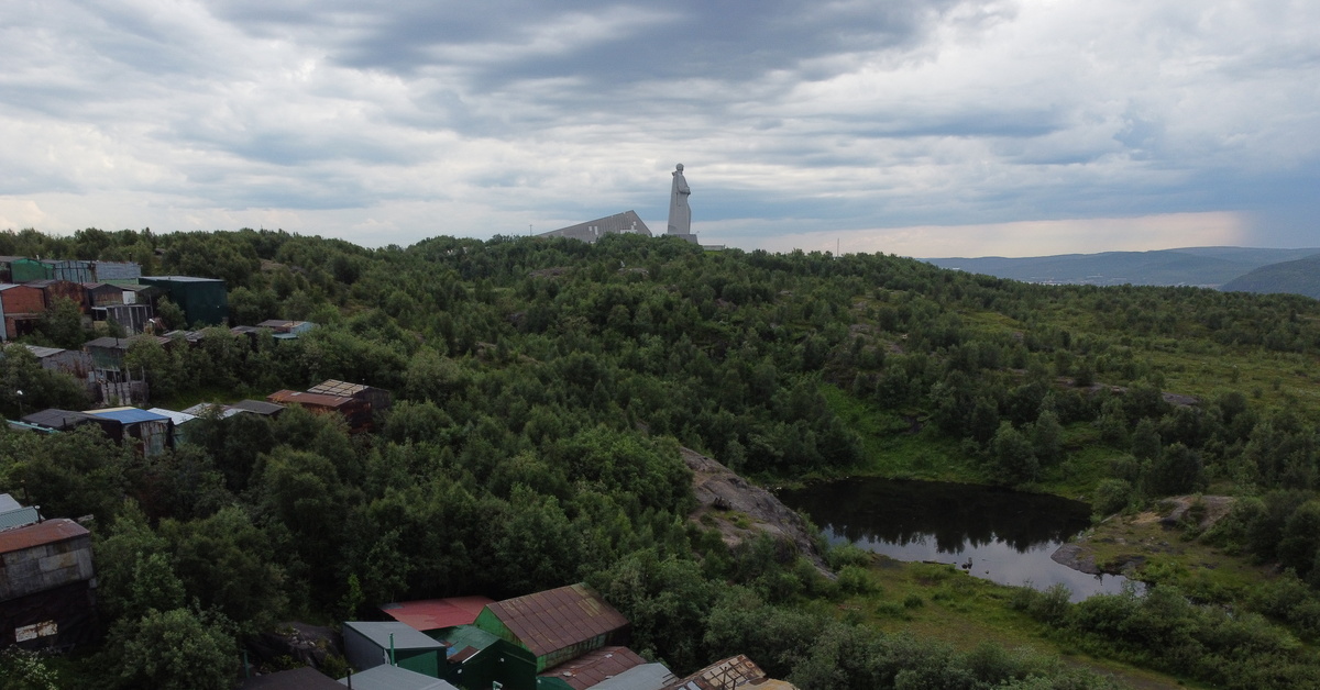 Памятник Алеша в Мурманске | Пикабу