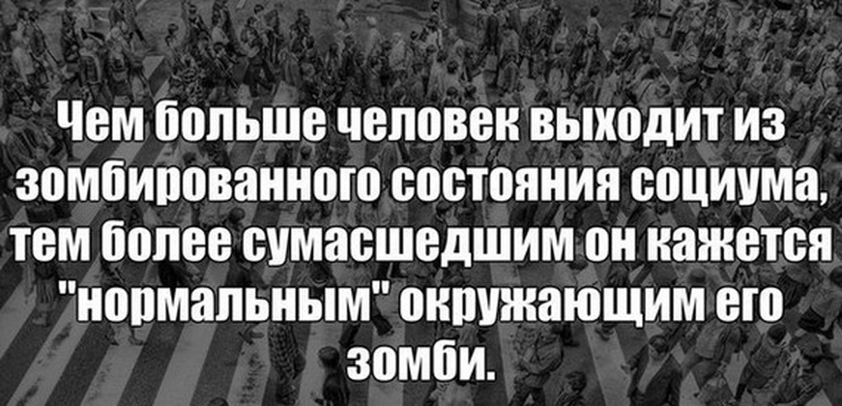 Кажется я стал выше. Народу много а людей мало. Цитата про зомбированных людей. Народу много людей мало цитата.