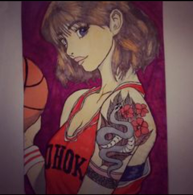 Первая моя работа в таком стиле