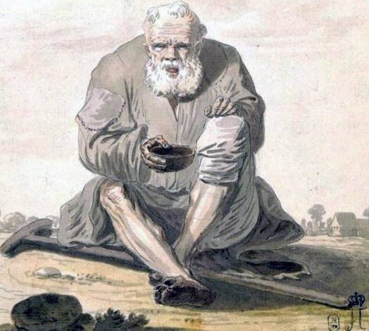 Нищий – басня про исполнение желаний