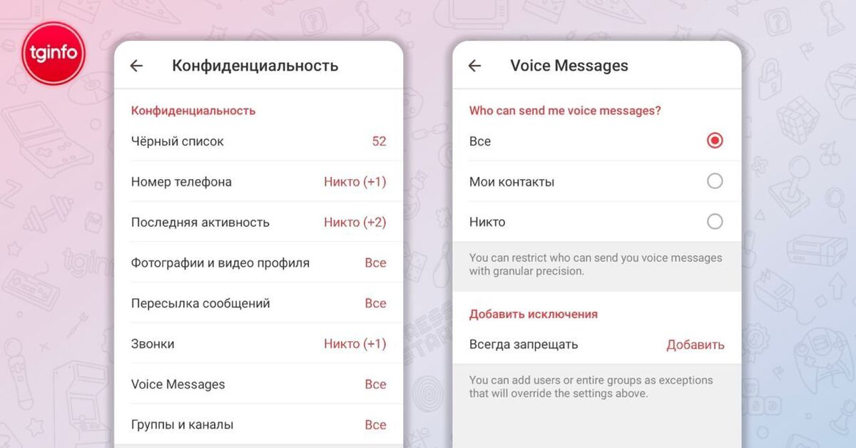 Голосовое сообщение. Как запретить голосовые сообщения. Запрет голосовых сообщений в телеграмме. Голосовое сообщение в телеграмме.