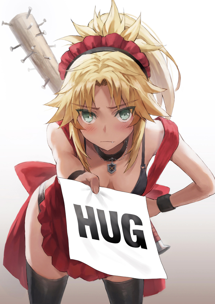 Free hug , Anime Art, , , Mordred, Fate, Fate Apocrypha, Tonee