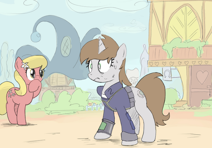    My Little Pony, Littlepip, Fallout: Equestria