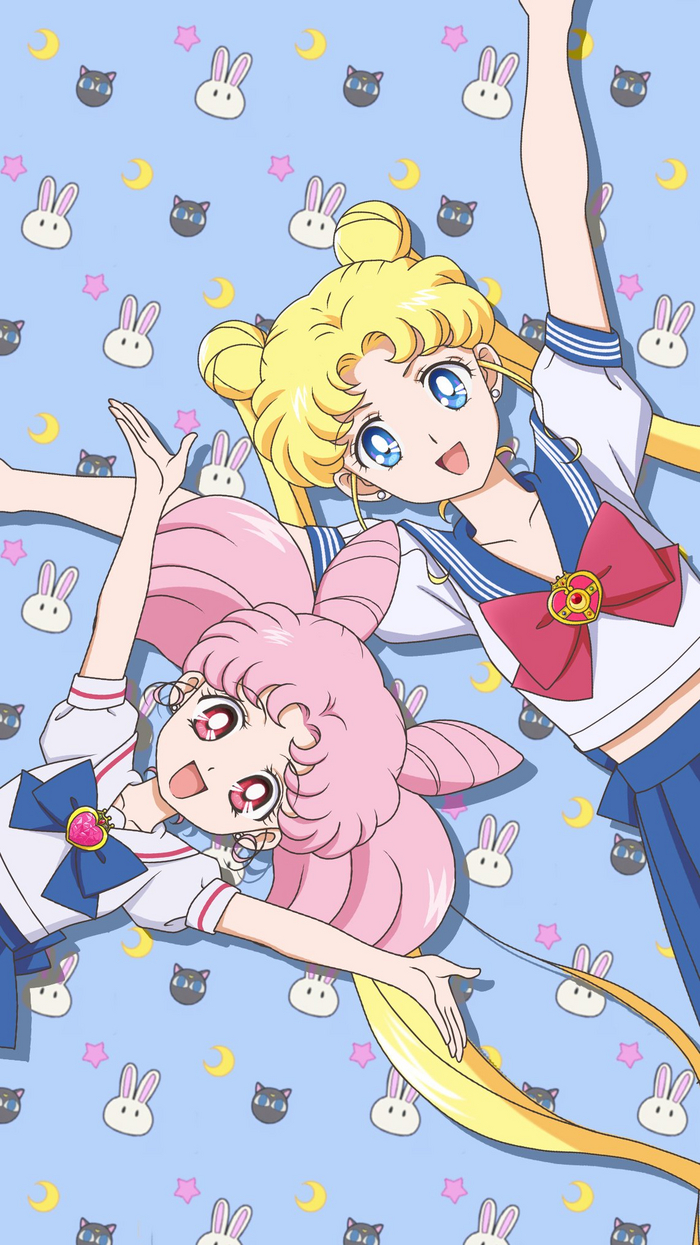    ^_^ Sailor Moon, , Anime Art, Tsukino Usagi, Tsukino Chibiusa