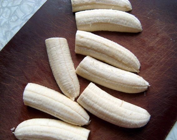 Жареные бананы с карамелью , пошаговый рецепт на ккал, фото, ингредиенты - Анна