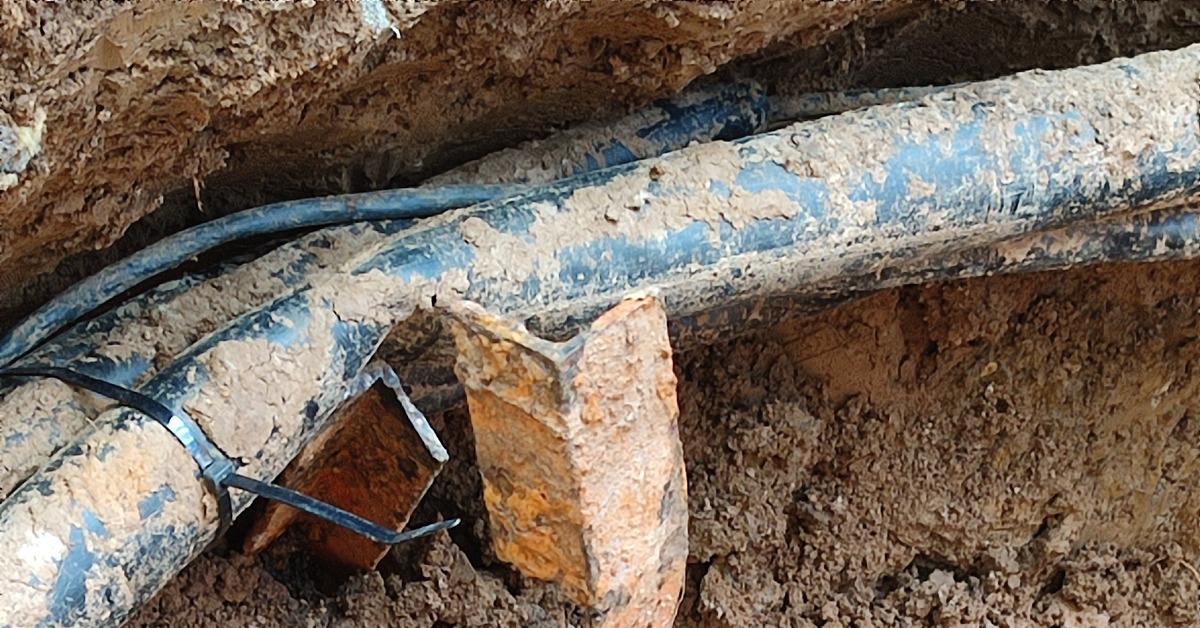 Забилась канализация в загородном доме | Пикабу