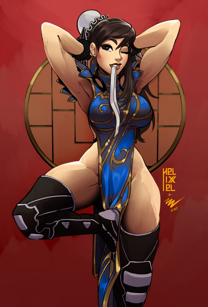 - /   vashperado Vashperado, Chun-li, Street Fighter,  , , , Muscleart, , , ,  , 