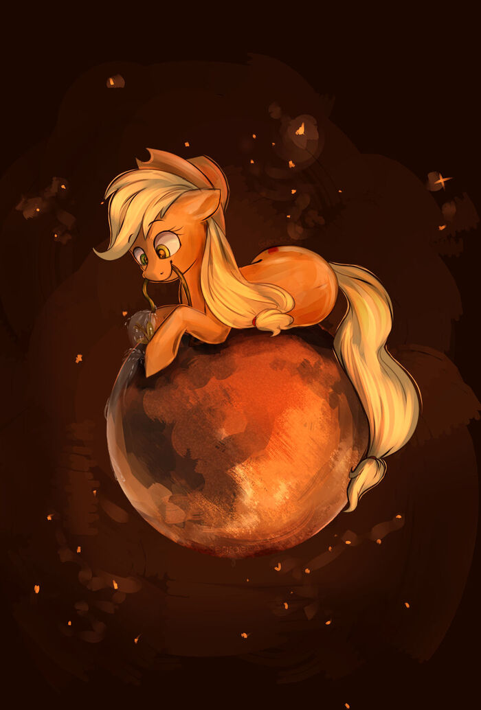       My Little Pony, Ponyart, Applejack, Segraece