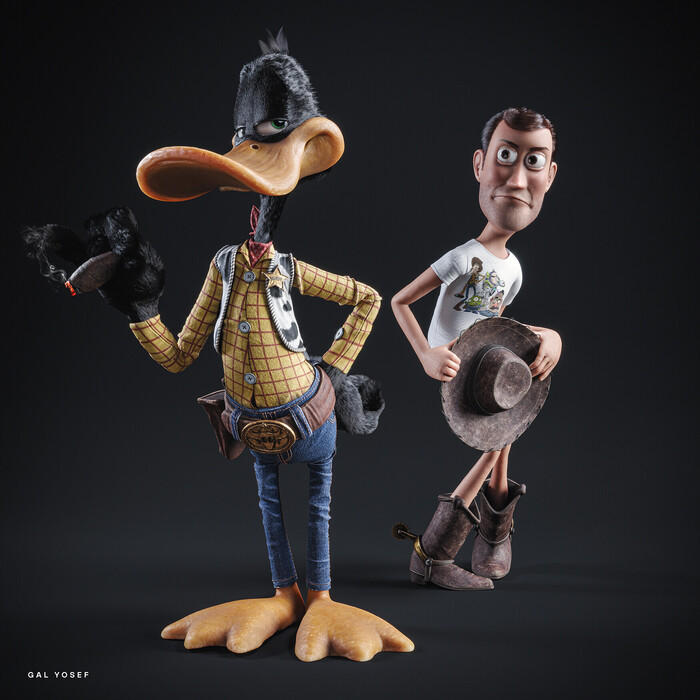 Gal Yosef Art , ArtStation, , Walt Disney Company, 3D, 