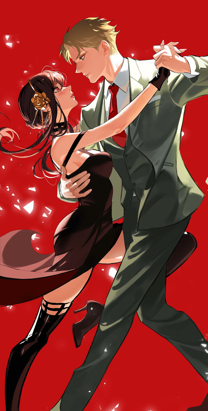  , , Anime Art, Spy X Family, Loid Forger, Yor Forger, 