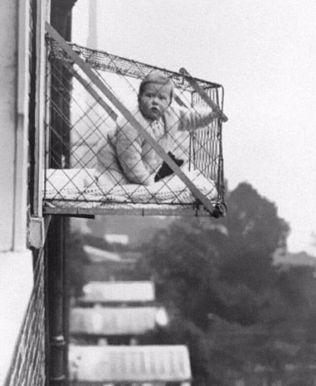  1930-, &quot;Baby cages&quot;                