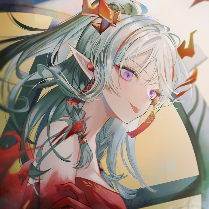 Arknights operators , Anime Art, Arknights, Lappland, Ifrit (Arknights), Skadi, Chen (Arknights), Specter the Unchained, Texas (Arknights), Provence (Arknights), Nian, Saga (Arknights), 