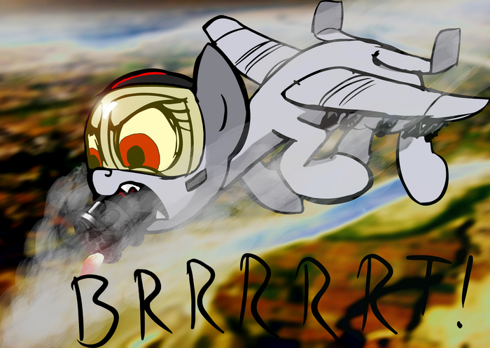 !!!!! My Little Pony, Original Character, Planepony, Gau-8, A-10