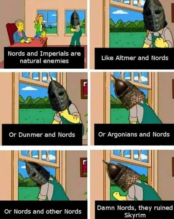 Причина всех проблем Скайрима