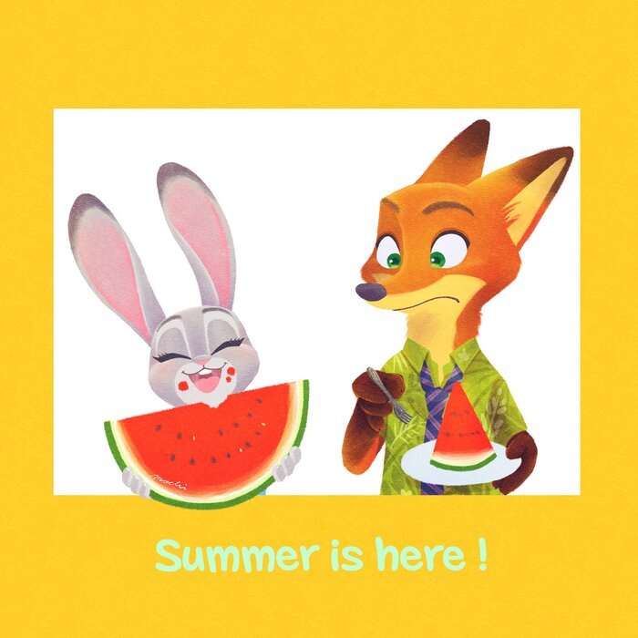   , Mochi, Nick Wilde, Judy Hopps, , , 