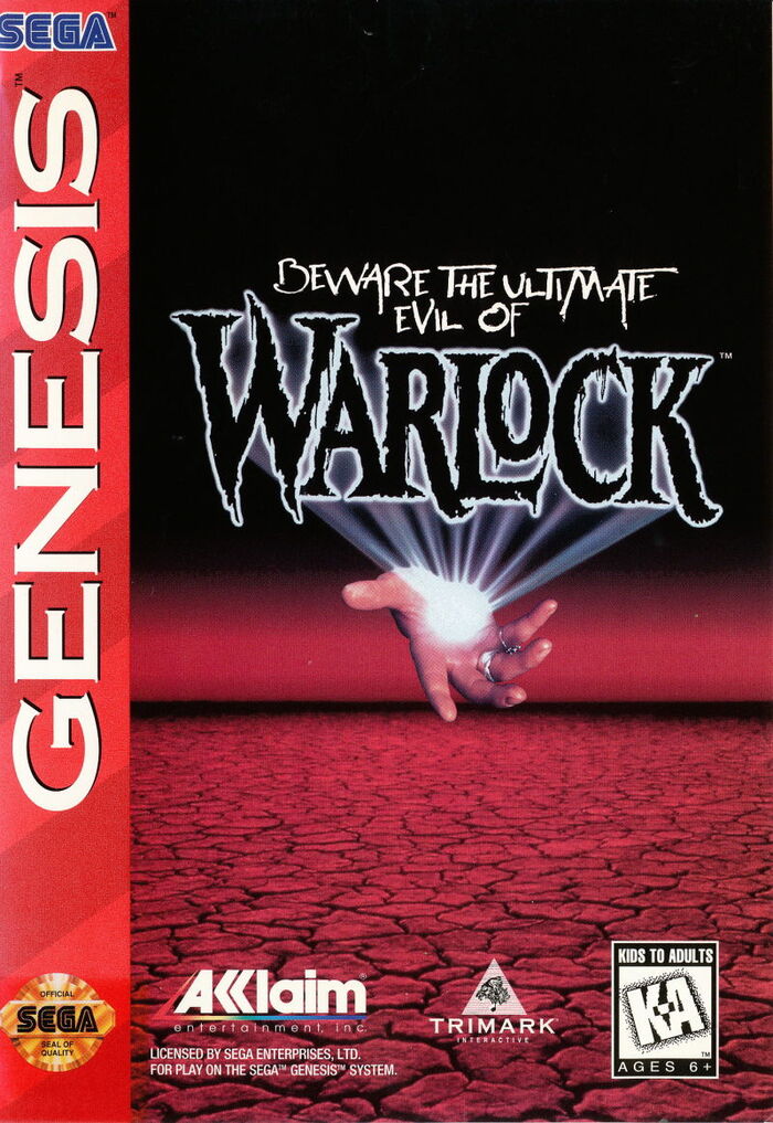  Sega,   54 -, , , 90-, Sega, Warlock, , 
