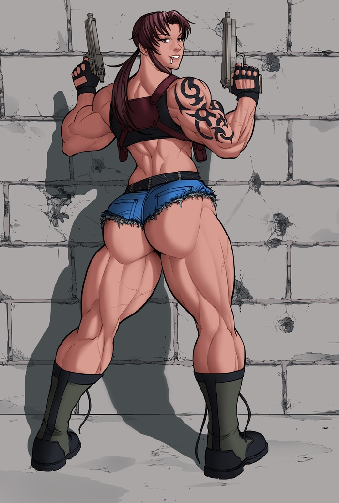  Black Lagoon, Revy,  , Muscleart, Anime Art, , , -, R2roh