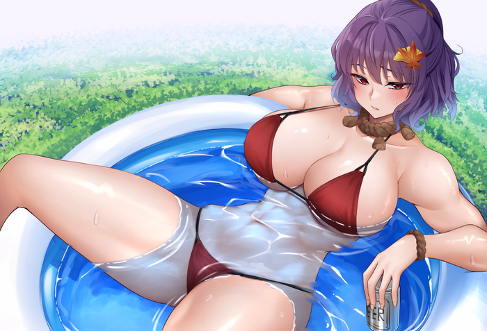  Momendoufu, ,  , Anime Art, , , , Touhou, Yasaka Kanako