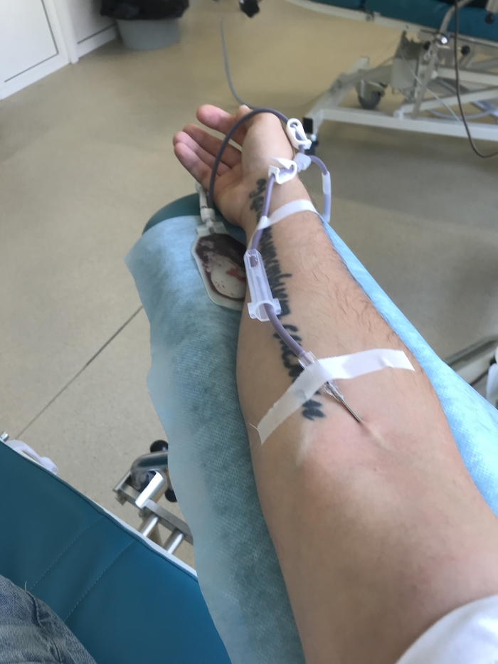 Первая донация крови