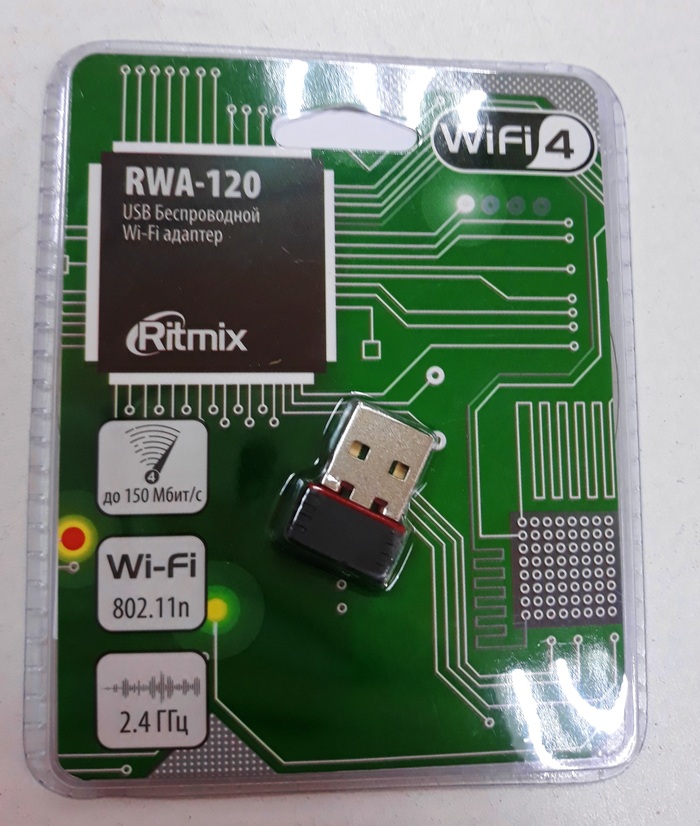 :     wi-fi   . Ritmix RWA-120. , , ,  , Ritmix, Realtek, Wi-Fi, , , , , , USB, , , , , 