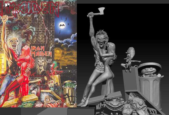 Продолжаю лепить Эдди