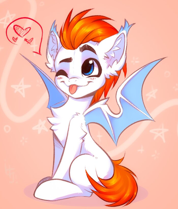   My Little Pony, Ponyart, Original Character, Falafeljake, Batpony