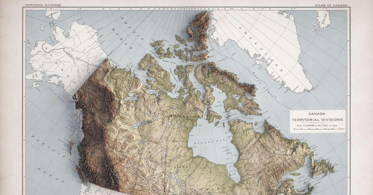 Форма рельефа канады. Рельеф Канады карта. Рельефная карта Канады. Карта рельефа. Рельефная карта США.