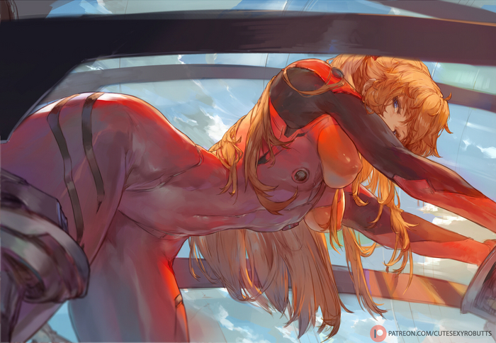 Asuka , , Anime Art, Evangelion, Asuka Langley, Cutesexyrobutts