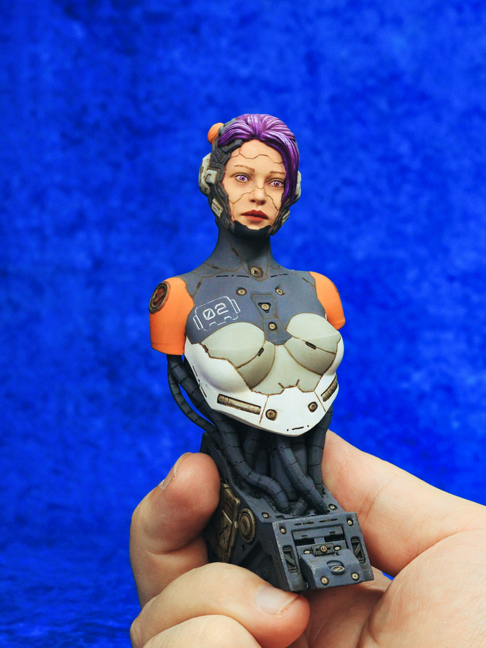 Female-Cyborg Bust 3D ,  , ,  , , , , , , YouTube