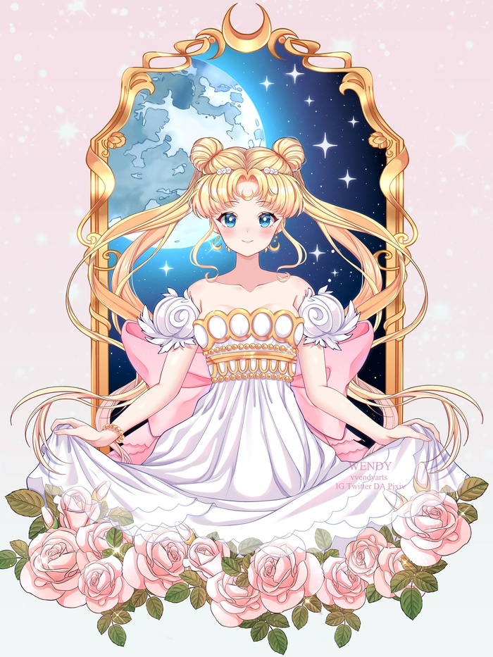  Sailor Moon, , Anime Art, Sailor Mercury, Sailor Mars, Sailor Jupiter, Sailor Venus, 