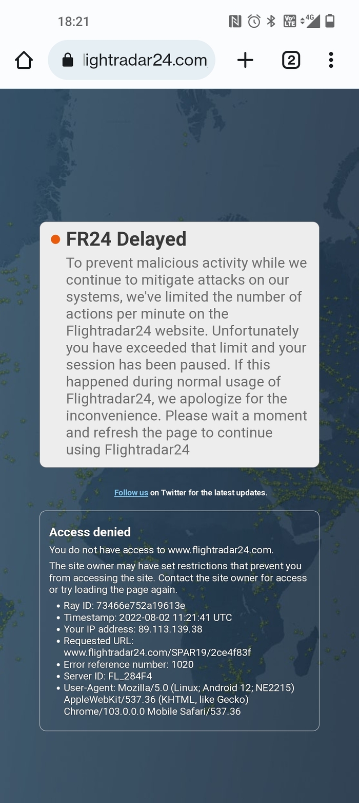Flightradar24 ������� �� �������?