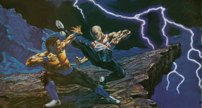 Mortal Kombat 2 Panini   90- Game Art, Mortal Kombat, 90-, 