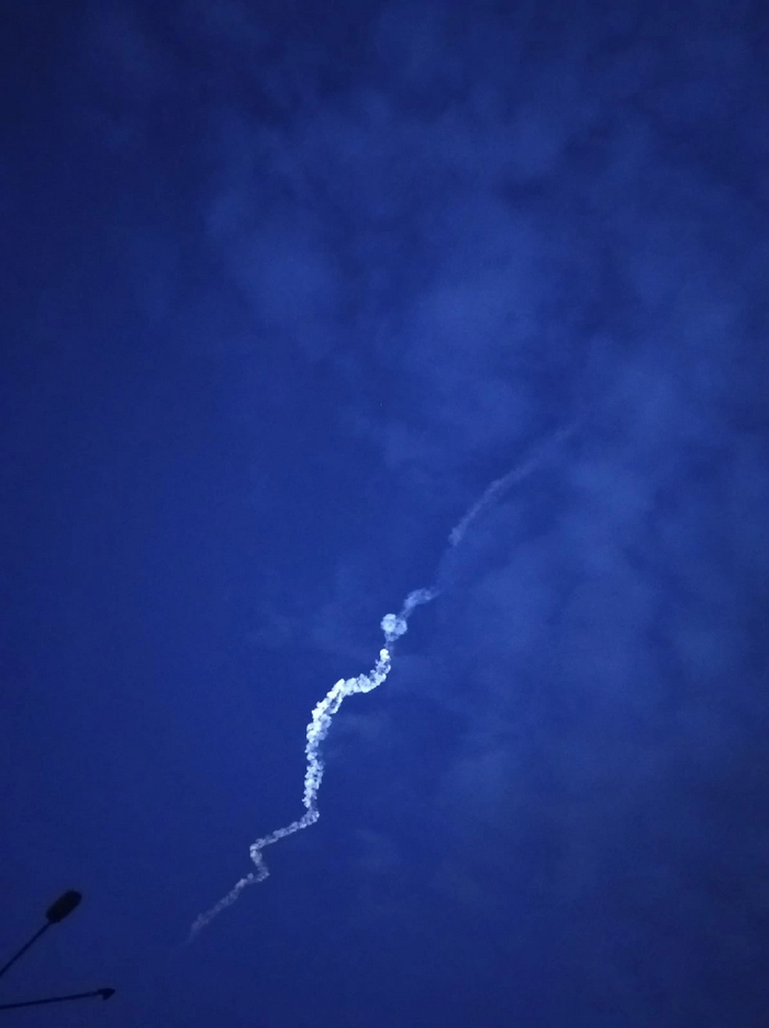 А вы видели как выглядит запуск ракеты? Фотография, ВКонтакте, Архангельск, Архангельская область, Плесецк, Ракета союз, Длиннопост