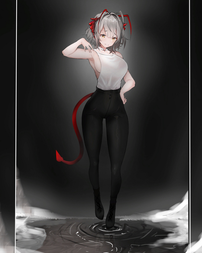 Arknights operators , Anime Art, Arknights, Amiya, W (Arknights), Skadi, Goldenglow, ,  , 