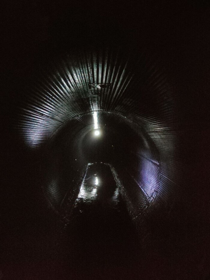 Коллектор канализации \"Охтинский\" | Пикабу