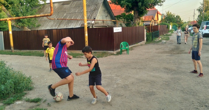 Дворовый футбол, как в детстве