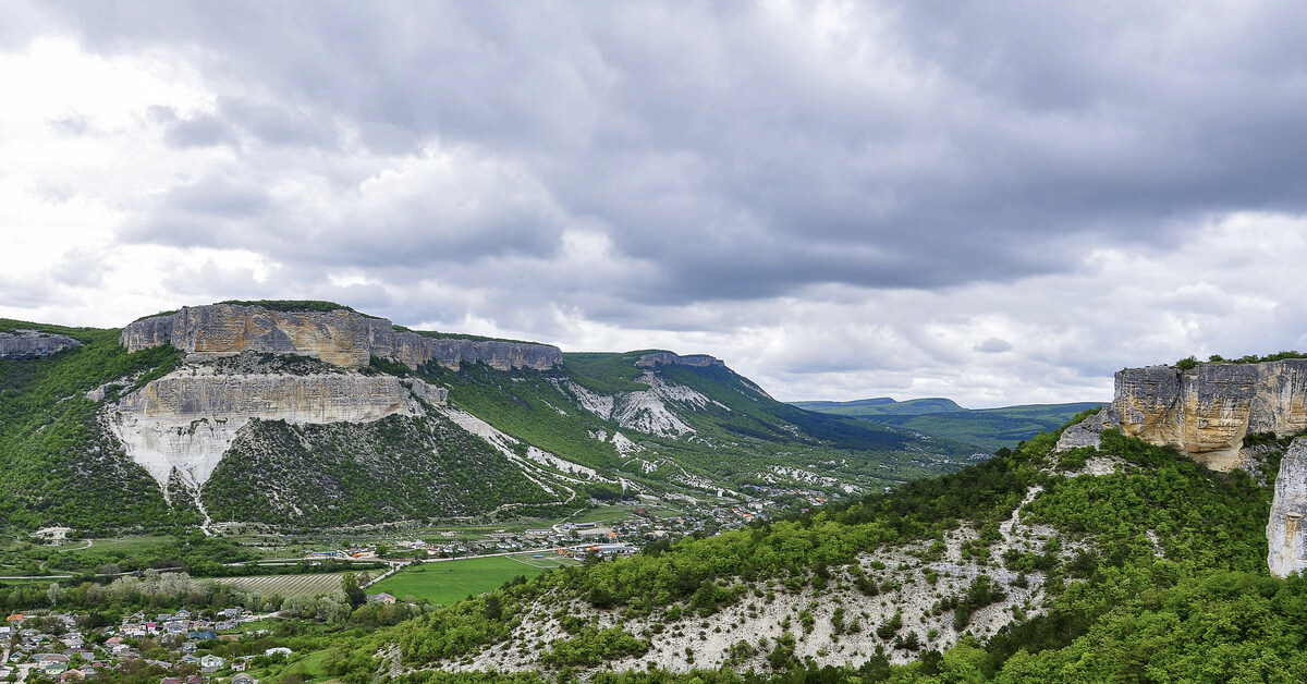 Бельбекская долина карта