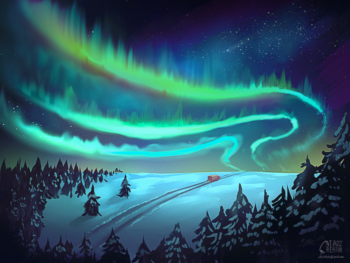 Начал рисовать фоны 5