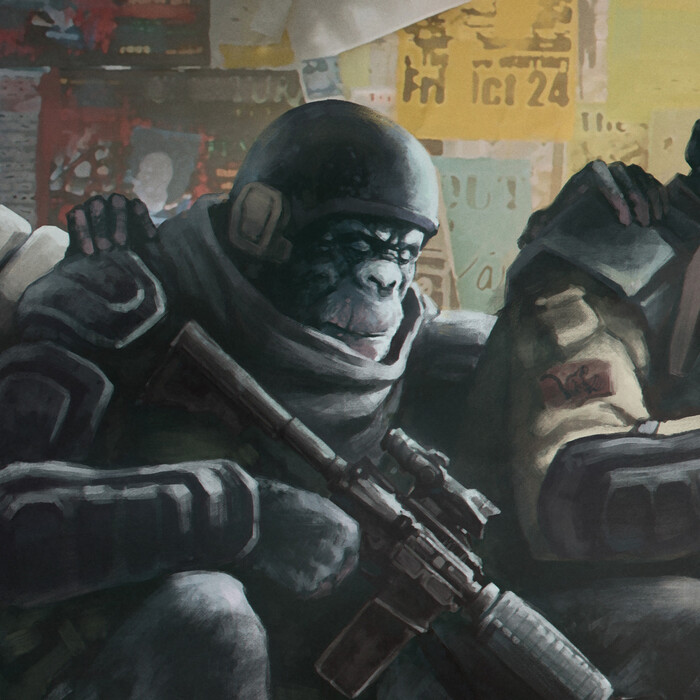 Monkey's Squad , ArtStation, , , , , , 