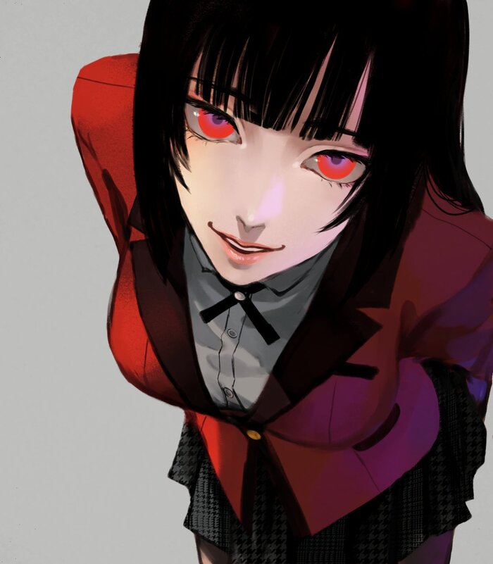 Yumeko Jabami , , Anime Art, Kakegurui, Jabami Yumeko, 