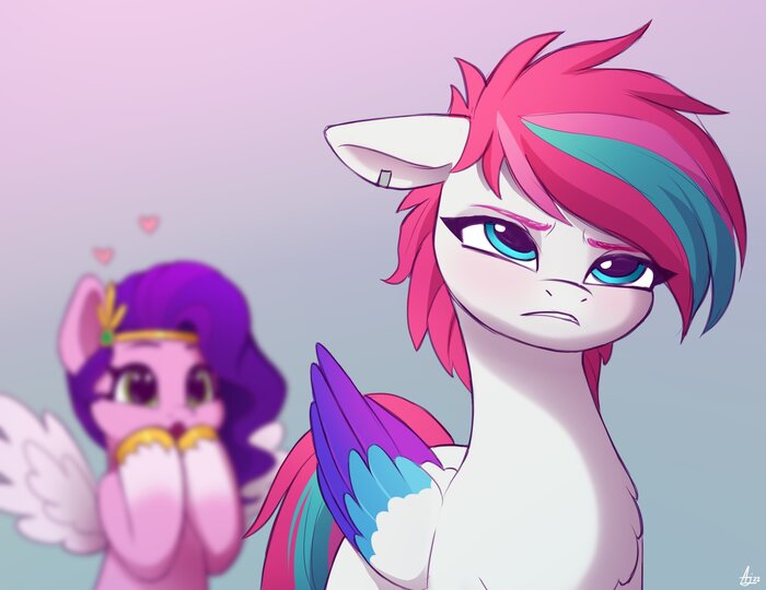   My Little Pony, Ponyart, MLP G5, Pipp Petals, Zipp Storm, Luminousdazzle