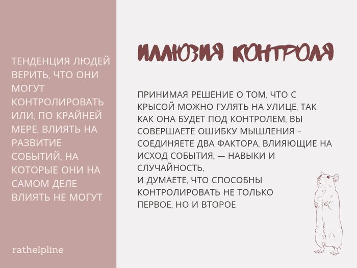 Крысоводы во власти иллюзий