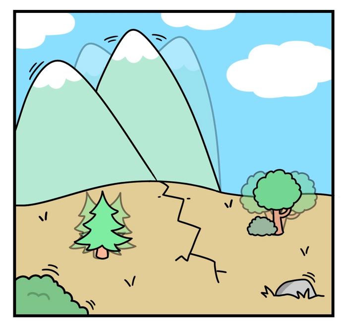 Дрожь земли Юмор, Woostar, Комиксы, Мифы, Длиннопост, Каламбур