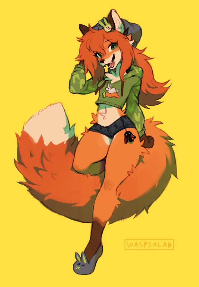  , , , Furry Fox, Waspsalad