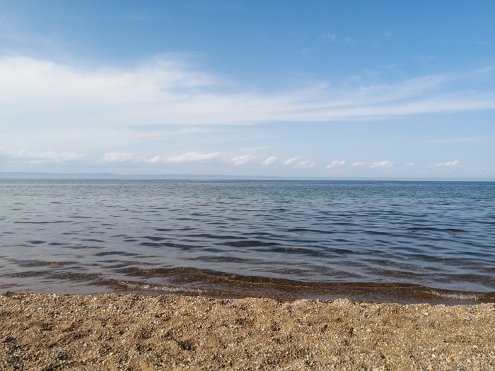 Фото Байкала со стороны Байкальска