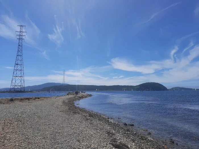 / Clouds, Sky, Longpost, June, Egersheld Lighthouse, Japanese Sea, Vladivostok