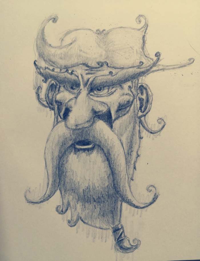 Рисунок дня: гном