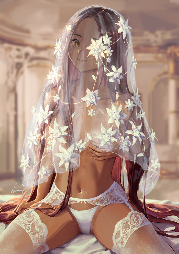 Demi , Anime Art, Original Character,  , ,  , , , Nashidrop
