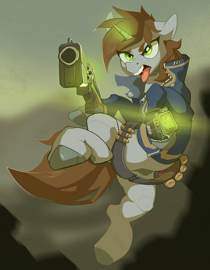   My Little Pony, Littlepip, Fallout: Equestria
